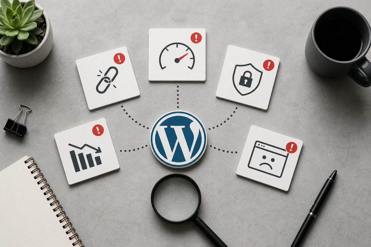 5 pazīmes, ka WordPress vietnei vajag profesionālu palīdzību