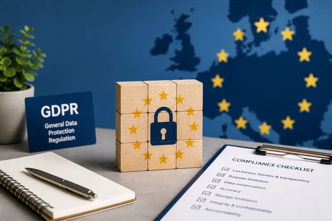 GDPR atbilstības saraksts Eiropas vietnēm